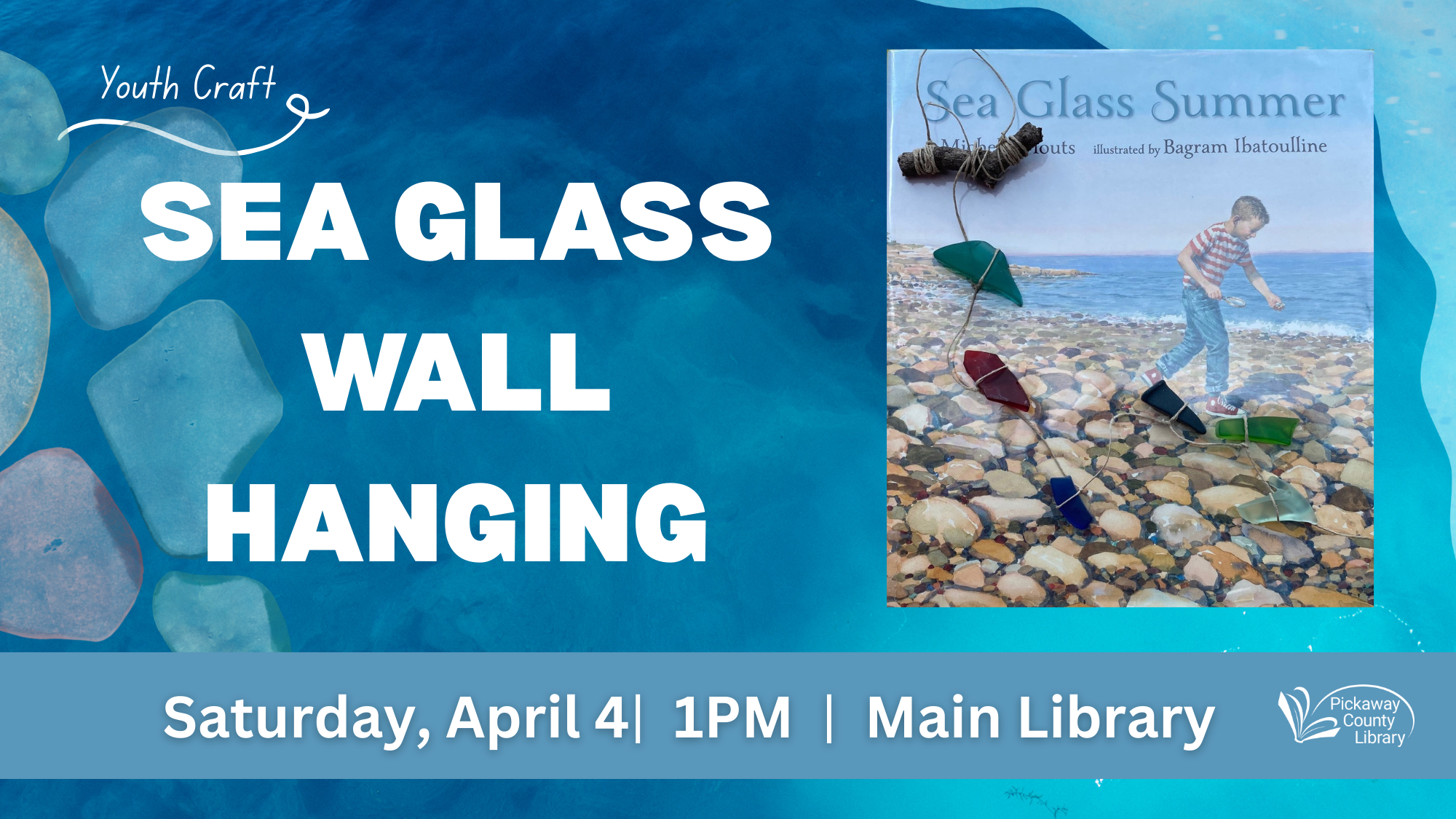 Sea Glass Wall Hanging Youth Craft