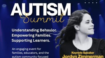 Pickaway County Autism Summit at Ohio Christian University in Circleville featuring keynote speaker Jordyn Zimmerman and community resource fair.