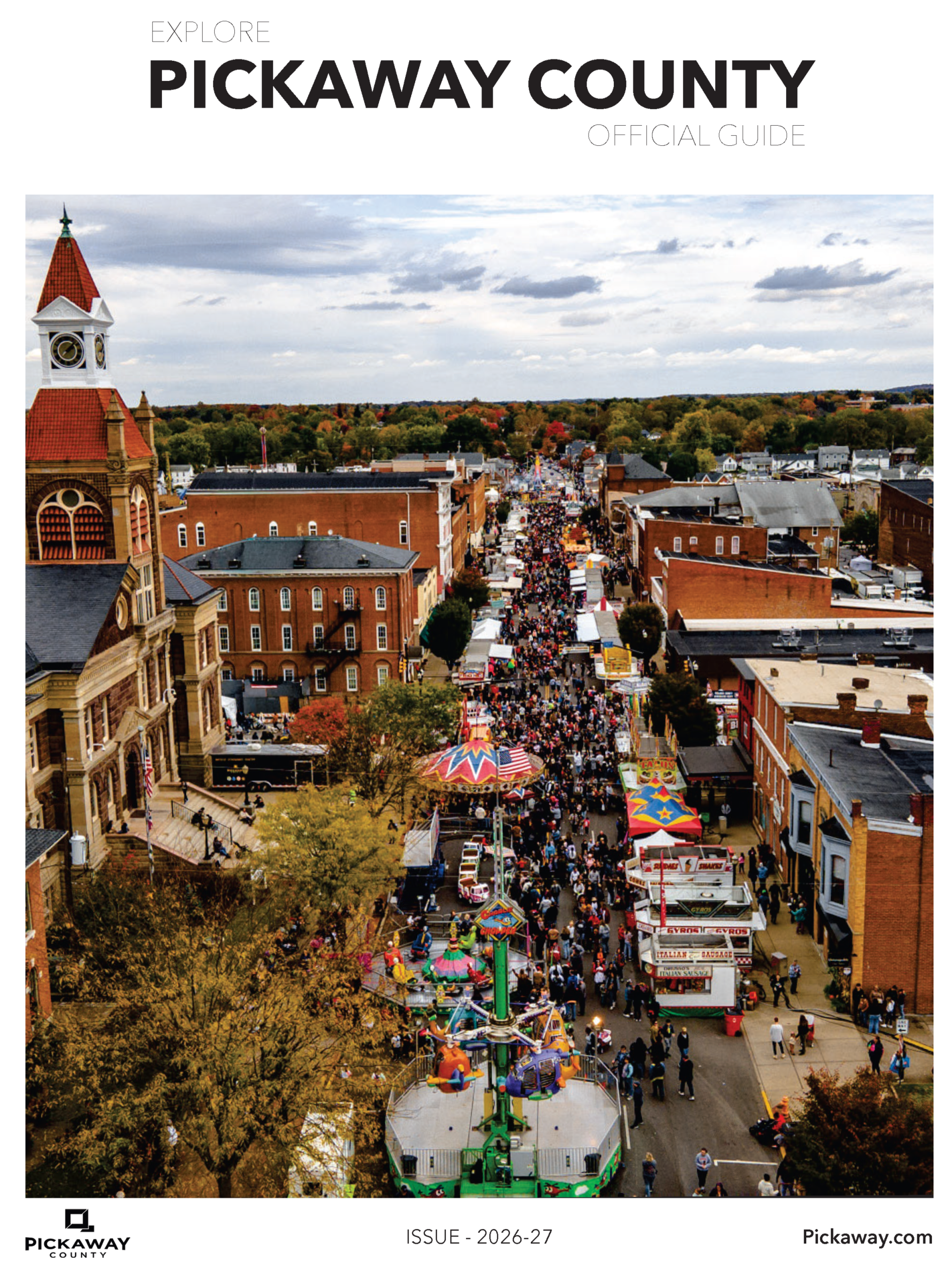 Pickaway County 2026–2027 Visitor Guide cover